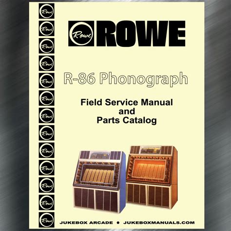 Rowe Ami R 86 Manual Ebook PDF
